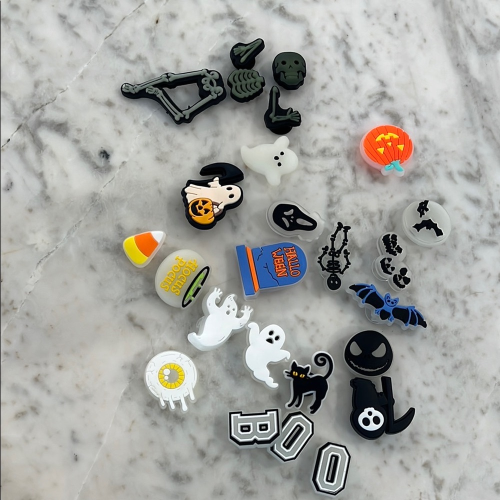 Halloween Shoe Charms Set